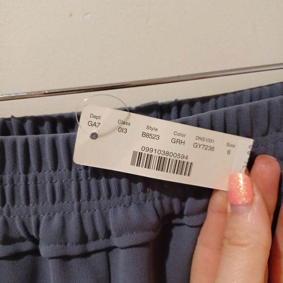 NWT J. Crew Reese Pull On Crepe Jogger Track Pants Gray Sz 6 Strech Work Casual - Picture 4 of 10